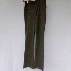 ATHLETA stretchy athleisure pants flared leg‎ zip pockets Grey Size 6